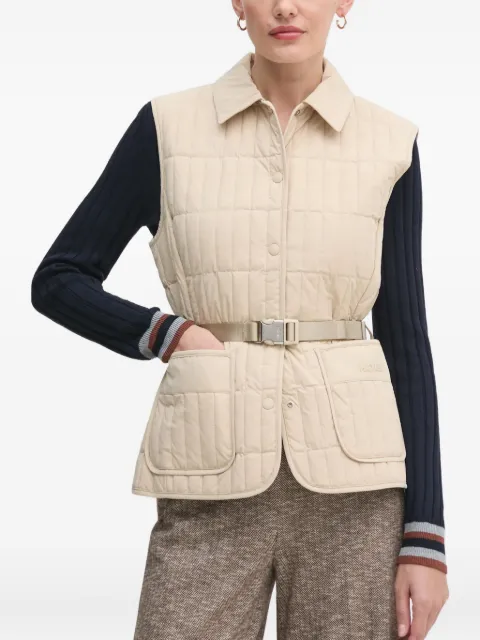 Mackage Helia quilted belted gilet Neutrals HELIA