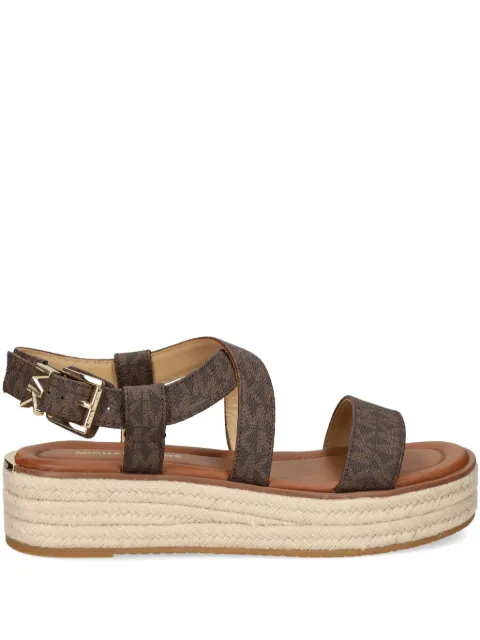 Michael Michael Kors 40mm Richie espadrilles Brown 40S5LYFS1B