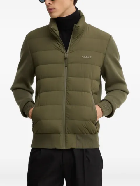 Mackage Haney-City padded panelled jacket Green HANEYCITY