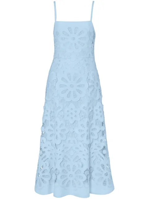 Temperley London Guinevere midi dress Blue 25SSNEV54650