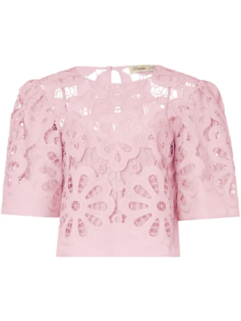 Temperley London Guinevere top Pink 25SSNEV54689