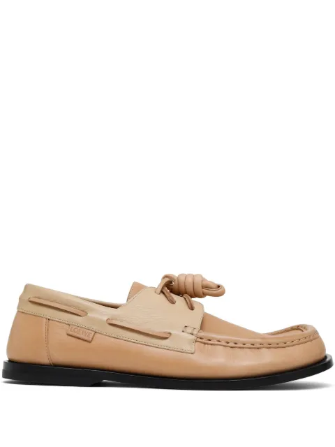LOEWE Campo boat shoes Neutrals M816S08X01