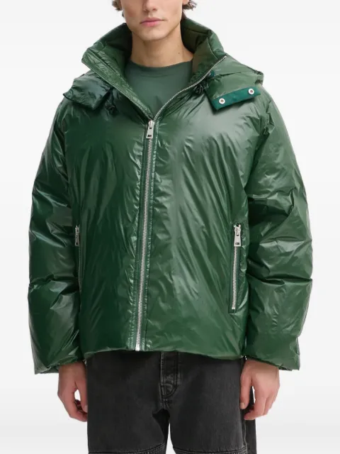 Études Studio hooded zip jacket Green H24MMOUT71534