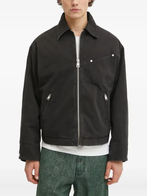 Études Studio zip-pocket jacket Black H24MMOUT74396