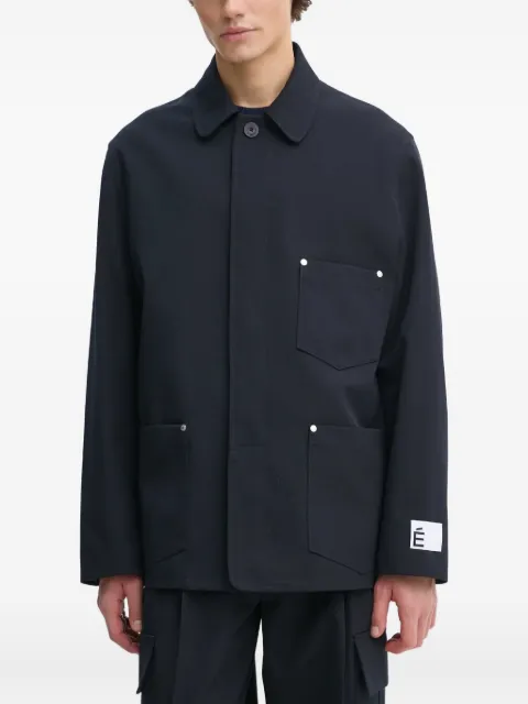 Études Studio pocket-detail jacket Blue H24MMOUT72144