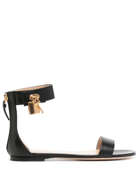 TOM FORD leather sandals Black W3659LCL002G