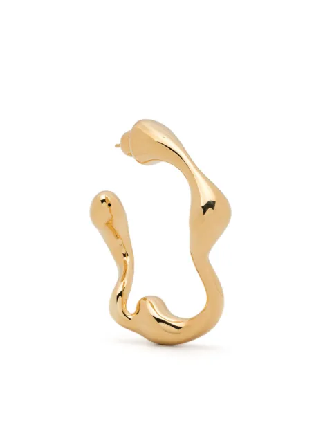 Maria Black large Splash single earring Gold 101100YGLL