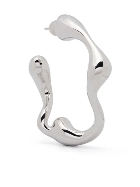 Maria Black large Splash single earring Silver 101100AGLL