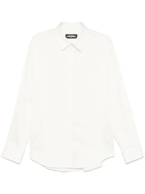 DSQUARED2 drop-shoulder shirt White S74DM0894D35200