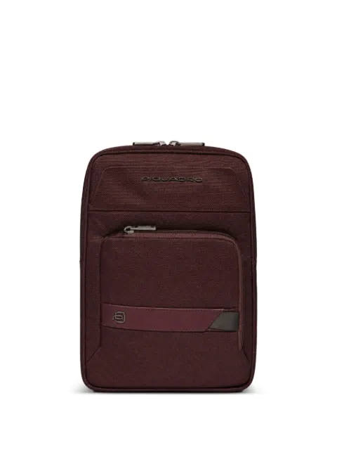 PIQUADRO logo-plaque backpack Purple CA1816W132