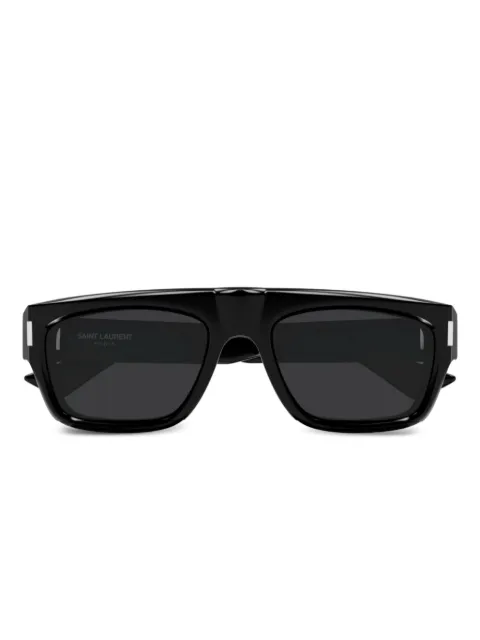 Saint Laurent Eyewear rectangle-frame sunglasses Black SL762