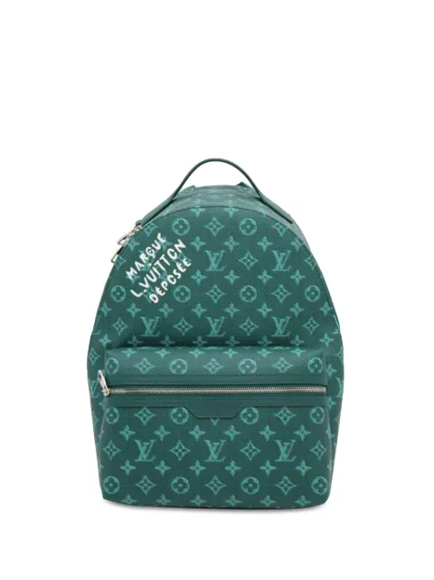 Louis Vuitton Pre-Owned 2021-2024 Monogram Heritage Discovery PM backpack Green 6HPZXJ6X0N4O4VJP