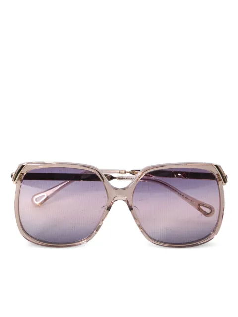 Chloé Eyewear square sunglasses Gold CH0286S004