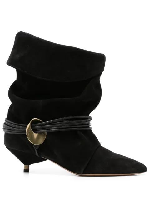 ISABEL MARANT 45mm Edrika boots Black BO0137FCC3A06S