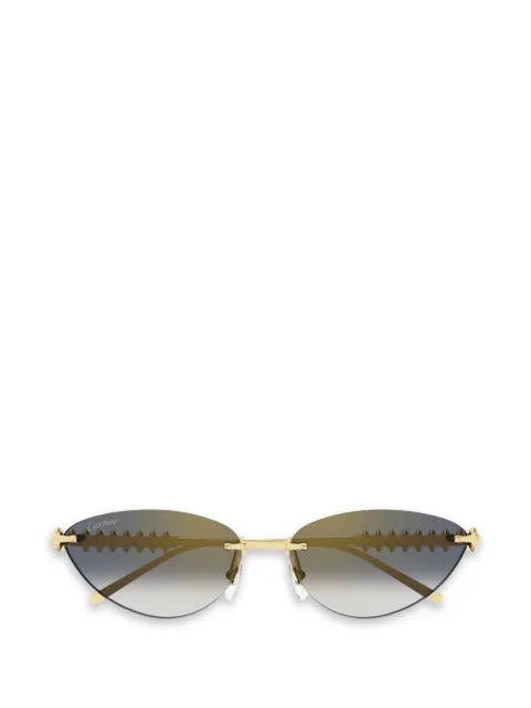 Cartier Eyewear Clash sunglasses Gold CT0543S001