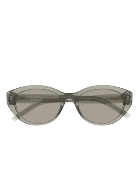 Saint Laurent Eyewear oval-frame sunglasses Grey SLM148