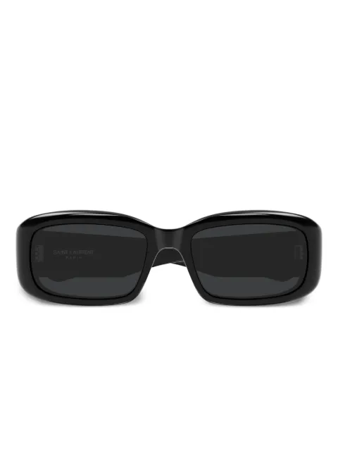 Saint Laurent Eyewear rectangle-frame sunglasses Black SL809