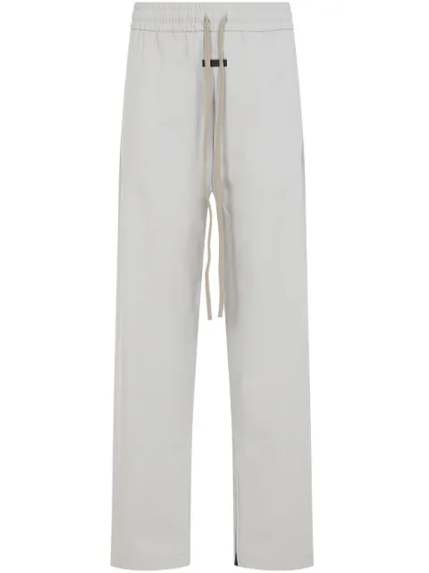 Fear Of God logo-appliqué track pants Neutrals FGE240404PON