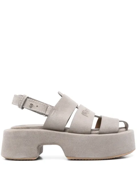 JW Anderson suede fisherman sandals Grey ANW44011A21031