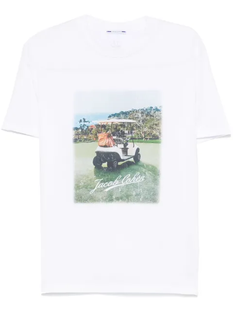 Jacob Cohën cotton crew-neck T-shirt White JUM40002GO1M4530