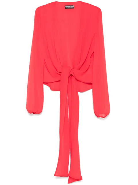 CHIARA BONI La Petite Robe Takao blouse Red CMTAKAOBS