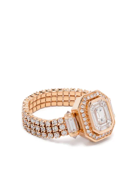 SHAY 18K rose gold diamond ring Pink SR430