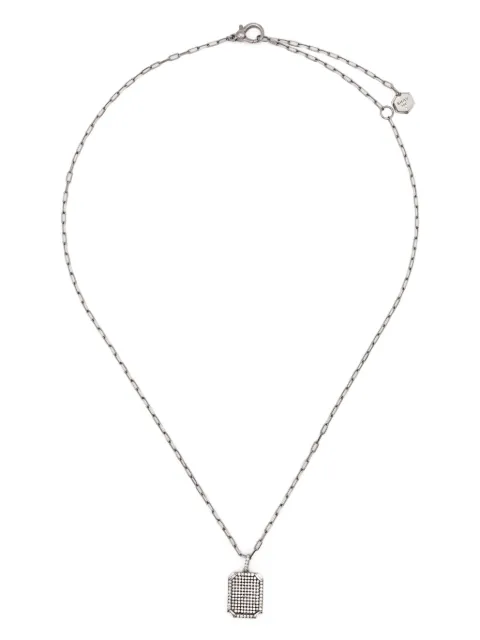 SHAY 18K black gold diamond necklace Black SN306