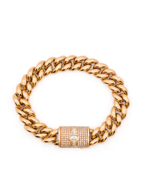 SHAY 18K rose gold diamonds bracelet Pink SB87