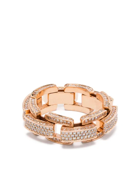 SHAY 18K rose gold diamond ring Pink SR454