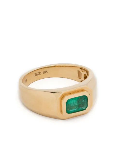 SHAY 18K yellow gold emerald ring Gold SMR23