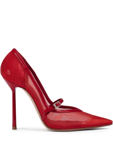 Le Silla 120mm Vivienne pumps Red 4264D100BXPPKAB