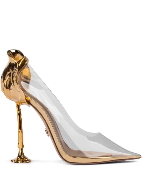 Le Silla 120mm Anthea pumps Gold 3030D100BMPPMRA