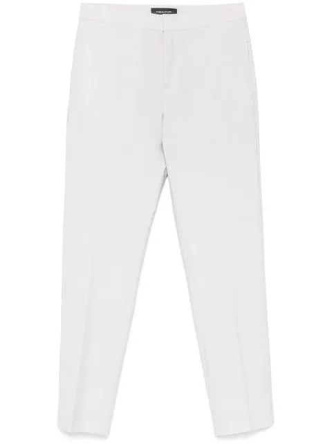 Fabiana Filippi crystal-embellished tailored trousers Grey PAD265F326L296