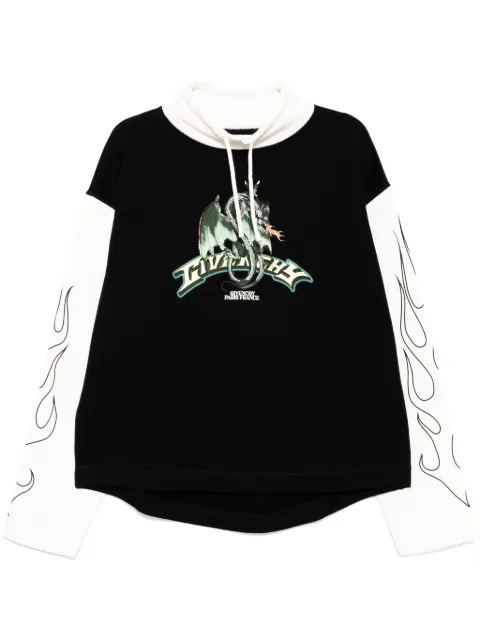 Givenchy graphic-print sweatshirt Black BMJ0MH4YKZ