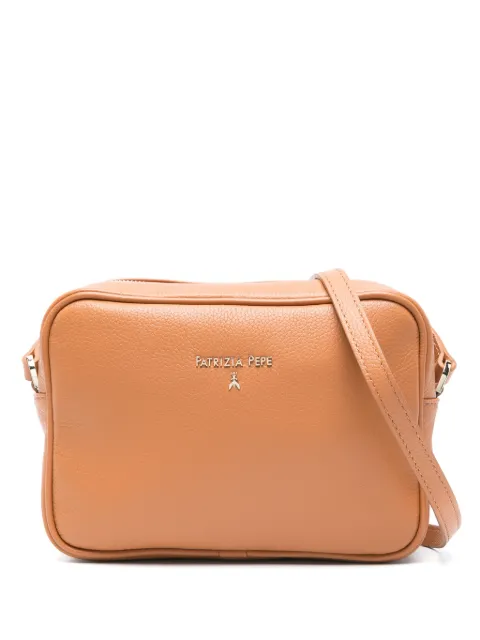 Patrizia Pepe leather cross body bag Brown CB8985L001
