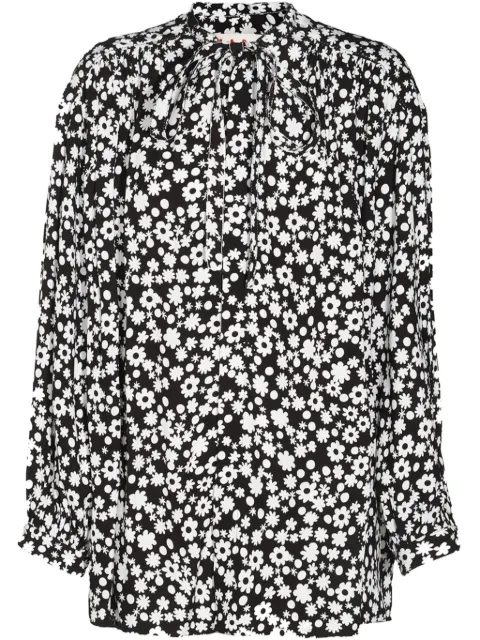 Marni floral-print blouse Black CAMA0617S0UTVA45