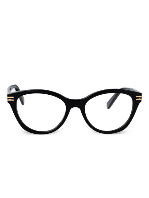 Bvlgari cat-eye frame glasses Black BV50023I
