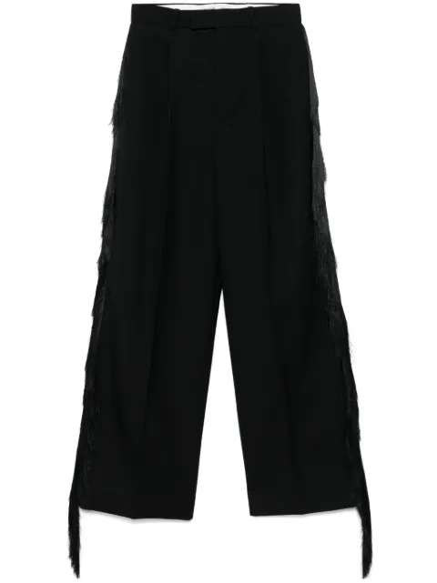 Carven frined trousers Black 6251K2124301361