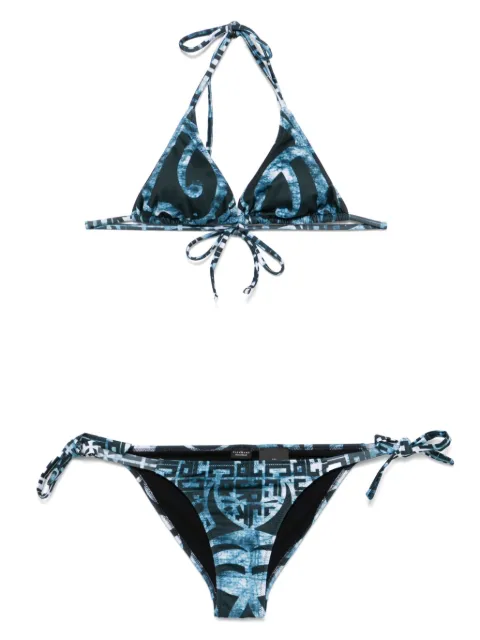 John Richmond printed bikini Blue RWP25359CO