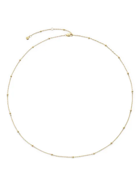 Monica Vinader 18K yellow gold bead-chain necklace Gold YGCHST24NON