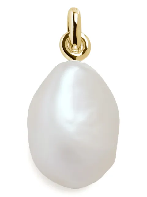 Monica Vinader 14K yellow gold baroque pearl pendant Gold YGPTHVAJPRL