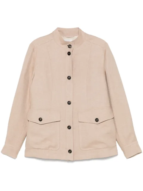Eleventy linen jacket Neutrals K85GIAK04TES0K048
