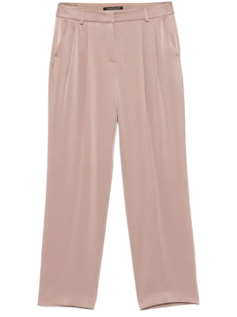Luisa Cerano satin trousers Brown 6187411694