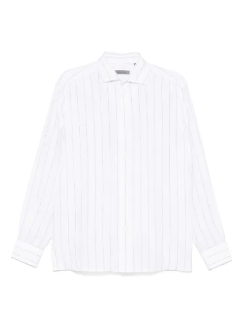 Corneliani linen shirt White 25P2132511332