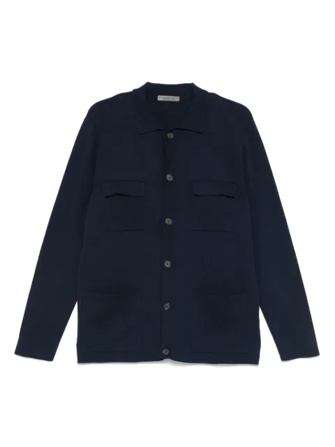 Corneliani cotton shirt Blue 25M5952525155