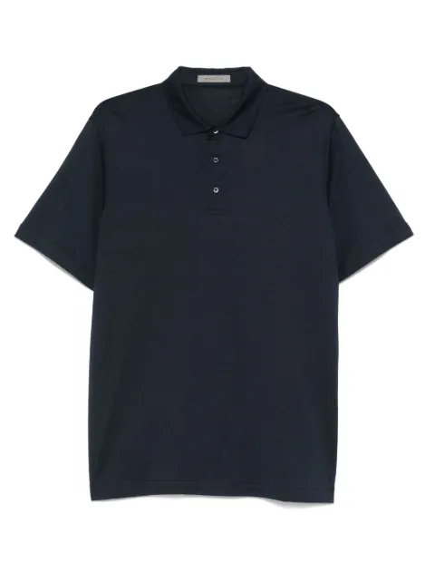 Corneliani short sleeve polo shirt Blue 25G5522525023