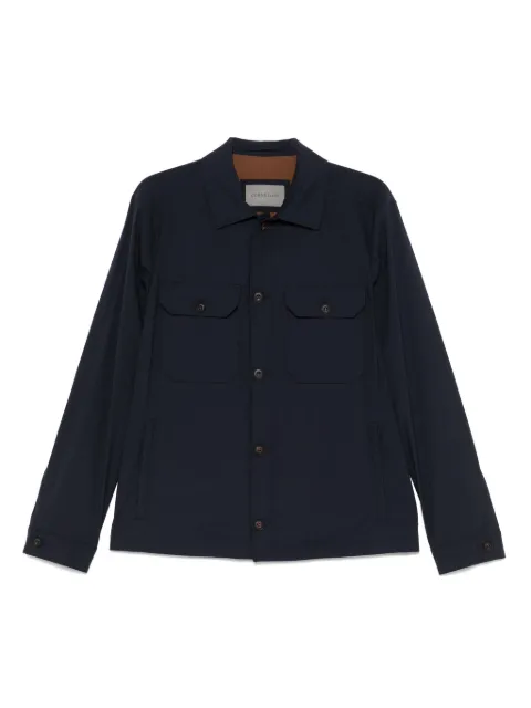 Corneliani wool shirt jacket Blue 25LI232518523