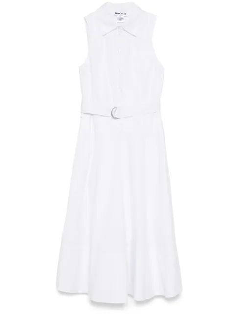 DKNY drop-waist midi dress White DJ5D9073