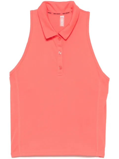 DKNY racerback polo tank Orange DP5T1185