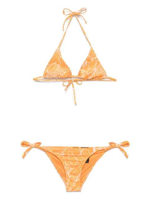 John Richmond printed bikini Orange RWP25360CO